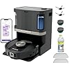 Shark Robot Vacuum & Mop Combo, PowerDetect NeverTouch Pro, Self-Emptying, Self-Refill with Self-Clean Pad Wash & Dry, 60-Day Debris Capacity, 30-Day Refill Tank, 5 Technologies, Black, AV2800ZEBK