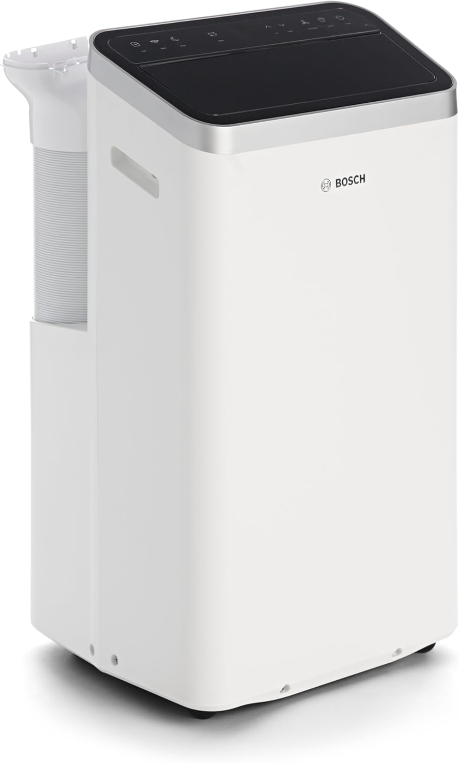 Bosch Cool 5000 Mobiles Klimagerät - 3-in-1 Klimaanlage, Luftentfeuchter, Ventilator - 3,4 kW für Räume bis zu 46 m² - Mit Auto-Modus, Silent-Modus & Sleep-Modus