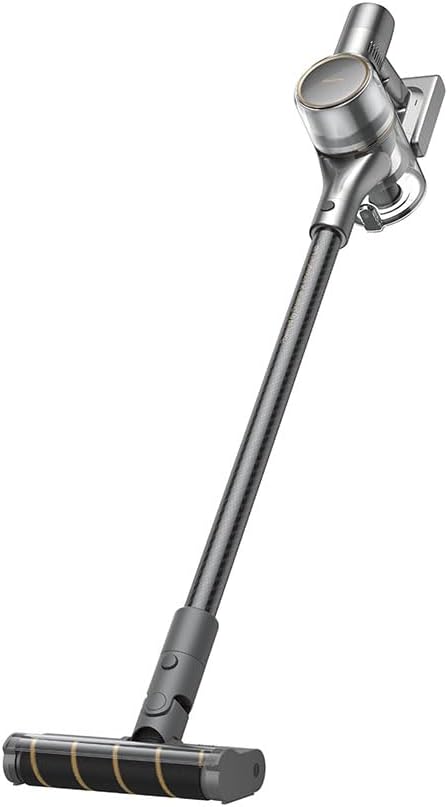 dreame R20 Kabelloser Staubsauger, 190AW Starke Saugkraft, 90min Lange Laufzeit, Schmutzerkennung, LED-Bildschirm, blaues LED-Licht, kein verwickeln, ideal für Hausreinigung, Tierhaare, Teppiche