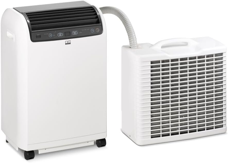 REMKO RKL 495 DC - lokales Raumklimagerät - Split-Ausführung, für ca. 120m³, Kühlleistung 4,3 Kw, incl. Fernbedienung