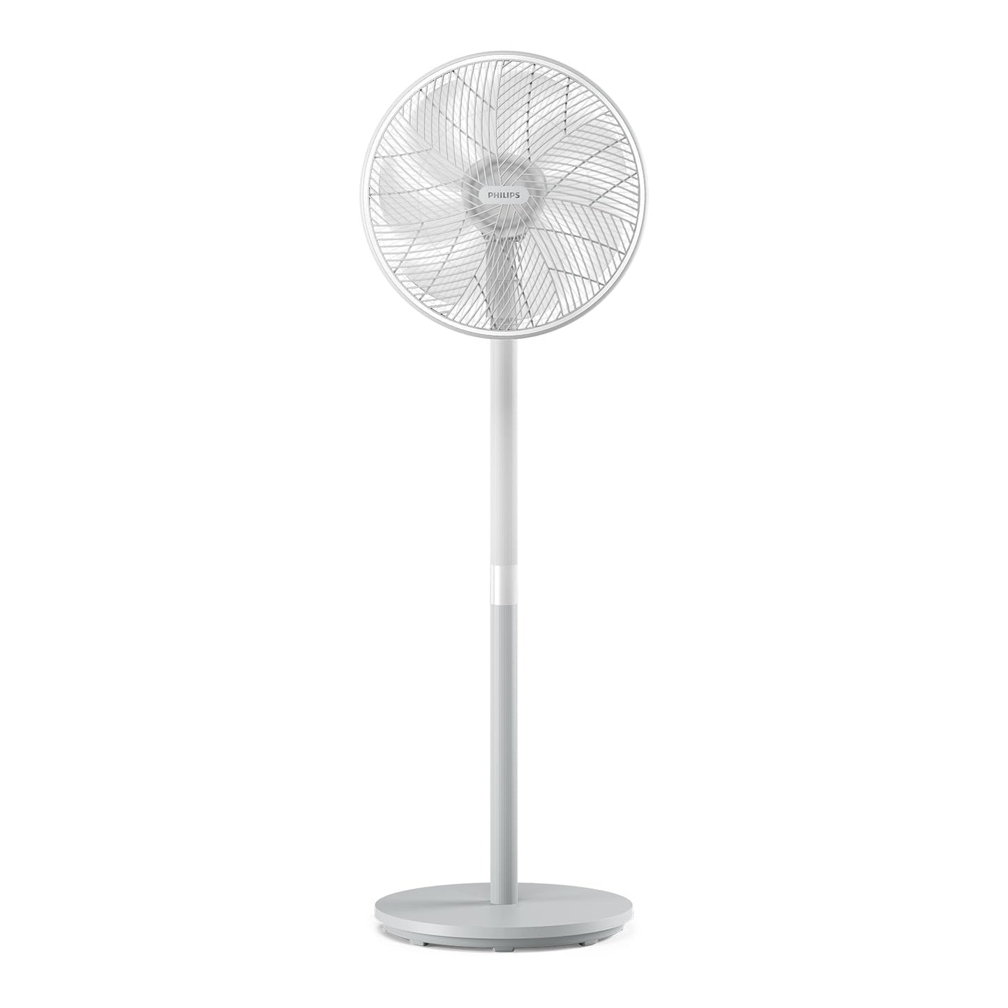 Philips Oszillierender Turmventilator 5000 Serie, 105 cm, Fernbedienung, Timer, 3 Geschwindigkeiten, 3 Modi, 40W, leistungsstarker leiser Luftstrom, geeignet als Aroma-Diffuser, grau (CX5535/11)