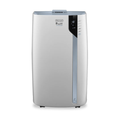 De'Longhi Pinguino PAC EX130 CST WiFi Mobiles Klimagerät mit Abluftschlauch, Klimaanlage für Räume bis bis 120m³, Luftentfeuchter, Ventilationsfunktion, 24h-Timer, Energieeffizienzklasse A, Weiß