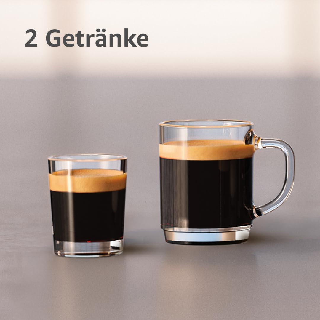 Philips Serie 2200 Kaffeevollautomat – 2 Kaffeesorten, Klassischer Milchaufschäumer, Intuitives Touchdisplay, 100% Keramikmahlwerk, mattes Schwarz (EP2220/10)