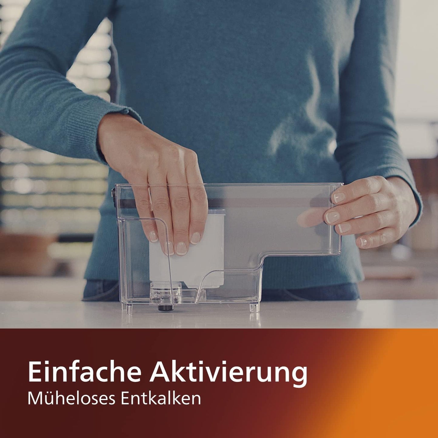 Philips AquaClean Filter, Kalkschutz, natürliche Kalkentfernung, verbesserter Kaffeegeschmack, einfache Installation, bis zu 5.000 Tassen ohne Entkalken, Click&Go-System, 2x Filter im Set (CA6903/22)