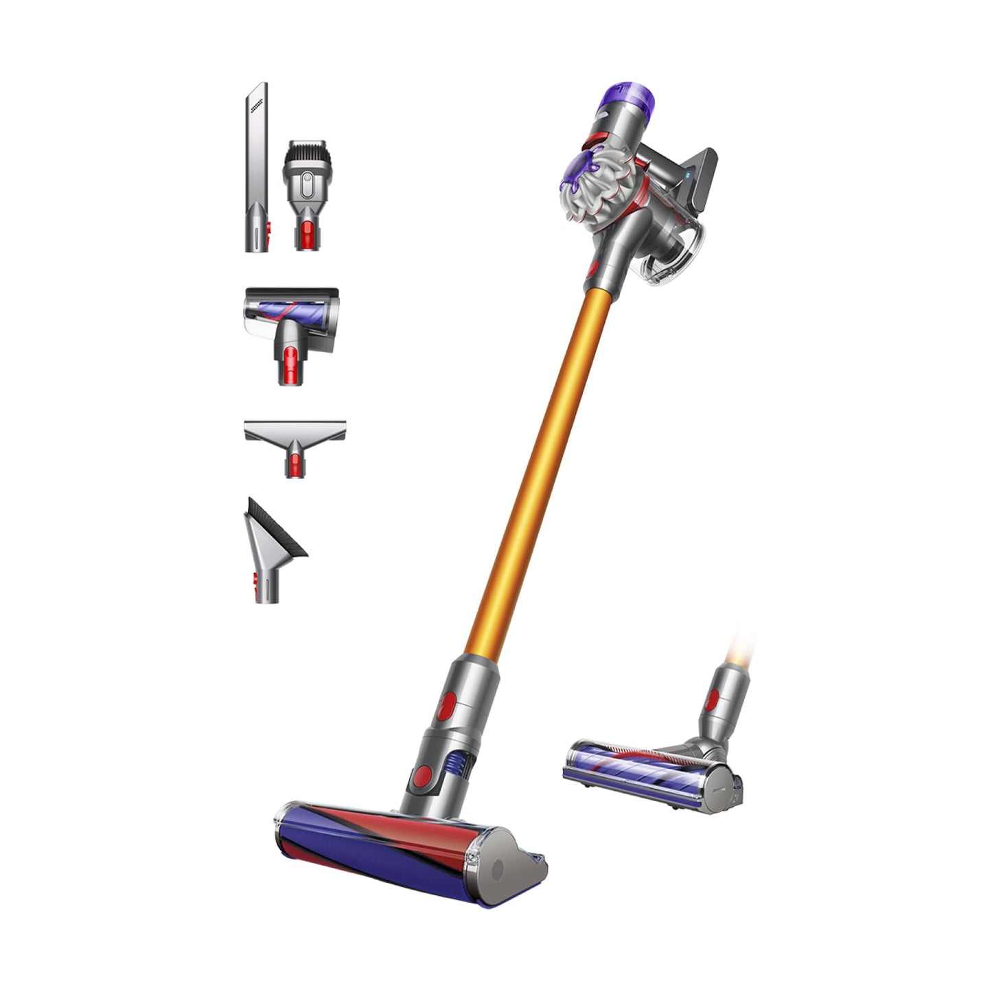 Dyson V8™ Advanced kabelloser Staubsauger (Silber/Nickel)