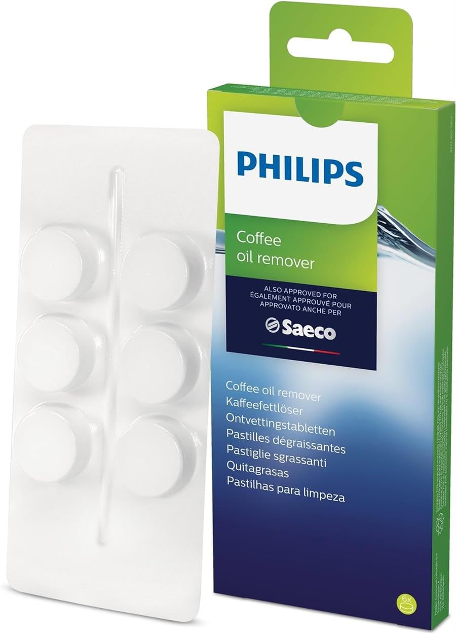 Philips AquaClean Filter, Kalkschutz, natürliche Kalkentfernung, verbesserter Kaffeegeschmack, einfache Installation, bis zu 5.000 Tassen ohne Entkalken, Click&Go-System, 2x Filter im Set (CA6903/22)