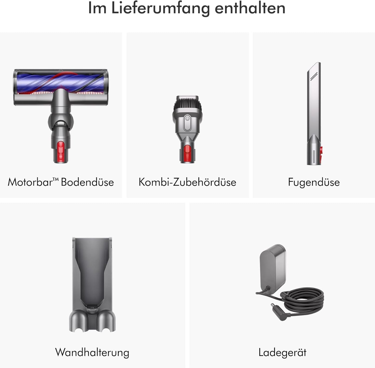 Dyson V8™ Advanced kabelloser Staubsauger (Silber/Nickel)