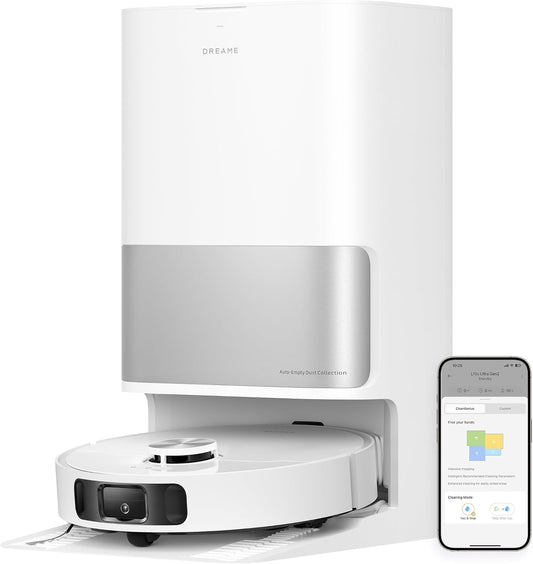 dreame L10s Ultra Gen 2 Saugroboter mit Wischfunktion,MopExtend™ RoboSwing-Technologie, 10.000 Pa Vormax™-Saugkraft, Haustiermodus, vollautomatischer Basisstation,vielseitiger Teppichreinigung