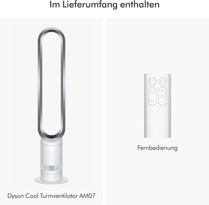 Dyson AM07 Air Multiplier Tower Fan, White