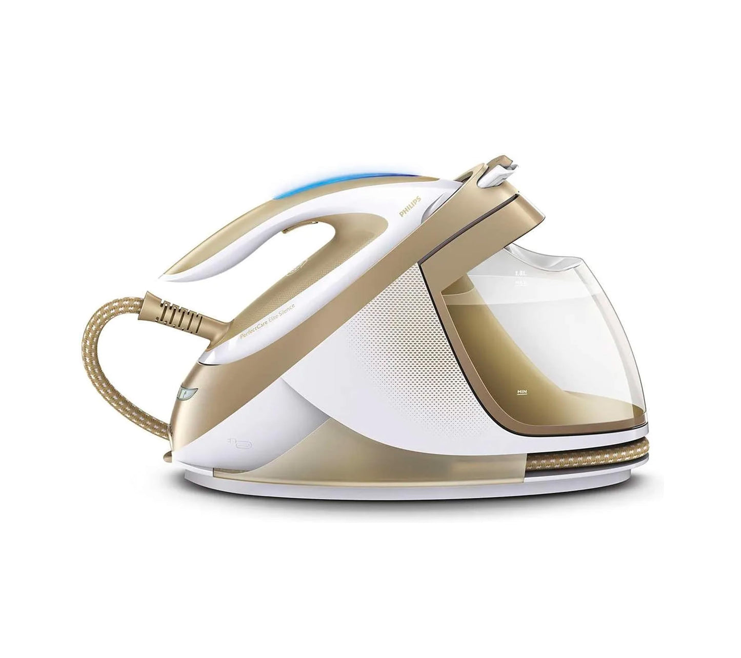 Philips PerfectCare 6000 Series Dampfbügelstation, Leistungsstarker Dampf, Kompaktes Design, 1,8L Abnehmbarer Wassertank, SteamGlide Advanced Bügelsohle (PSG6064/80)