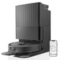 roborock Qrevo Serie Saugroboter mit Wischfunktion, 8000Pa Saugkraft(verbessert von Qrevo S), Anti-Verfilzungs-Seitenbürste, Hindernisvermeidung, LiDAR-Navigation, All-in-One Dock, Weiß(QV 35A Set)
