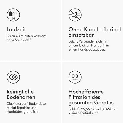 Dyson V8™ Advanced kabelloser Staubsauger (Silber/Nickel)