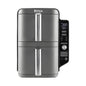 Ninja Foodi Dual Zone Digitale Heißluftfritteuse, 7,6L Airfryer, 2 Fächer, Antihaftbeschichtung, spülmaschinenfeste Körbe, 6-in-1, 4-6 Portionen, Schwarz AF300EU