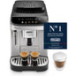 De'Longhi Magnifica Evo ECAM 292.81.B Kaffeevollautomat mit LatteCrema Milchsystem, 7 Direktwahltasten für Cappuccino, Espresso und weitere Kaffeespezialitäten, 2-Tassen-Funktion, Schwarz