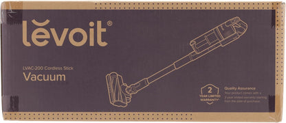 Levoit - Akku Staubsauger mit Tierhaardüse - Anti Haar Wrap - 4-in-1 Kabelloser Akkustaubsauger - 99,9 Prozent Filterleistung - Beutelloser Akkusauger für Teppich/Hartböden/Auto - max 50 min Laufzeit