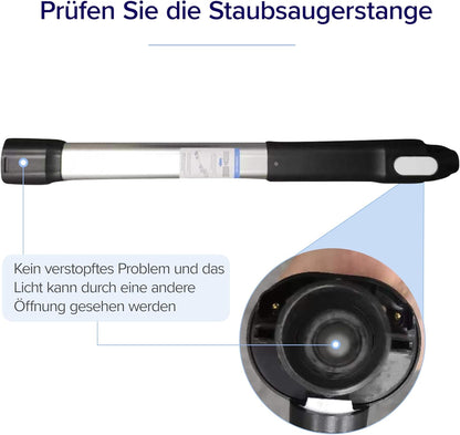 Levoit - Akku Staubsauger mit Tierhaardüse - Anti Haar Wrap - 4-in-1 Kabelloser Akkustaubsauger - 99,9 Prozent Filterleistung - Beutelloser Akkusauger für Teppich/Hartböden/Auto - max 50 min Laufzeit