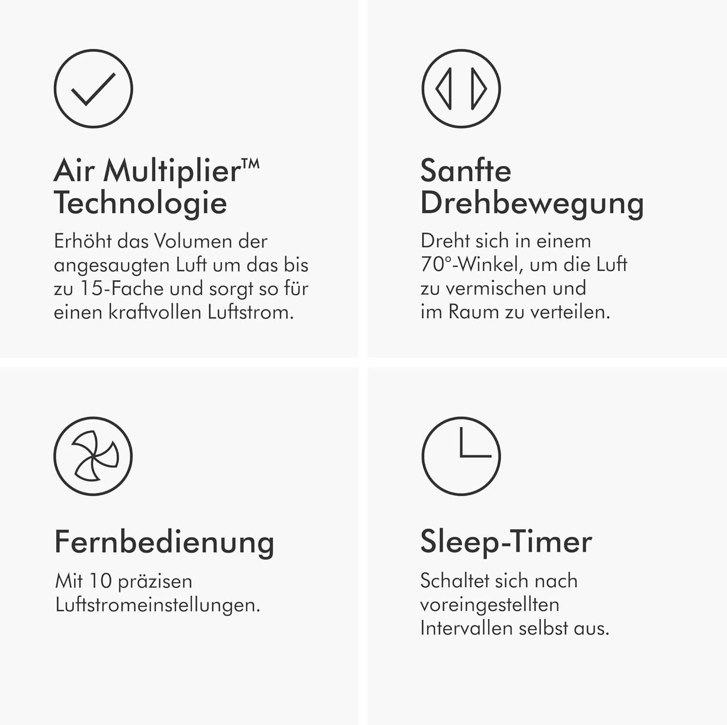 Dyson AM07 Air Multiplier Tower Fan, White