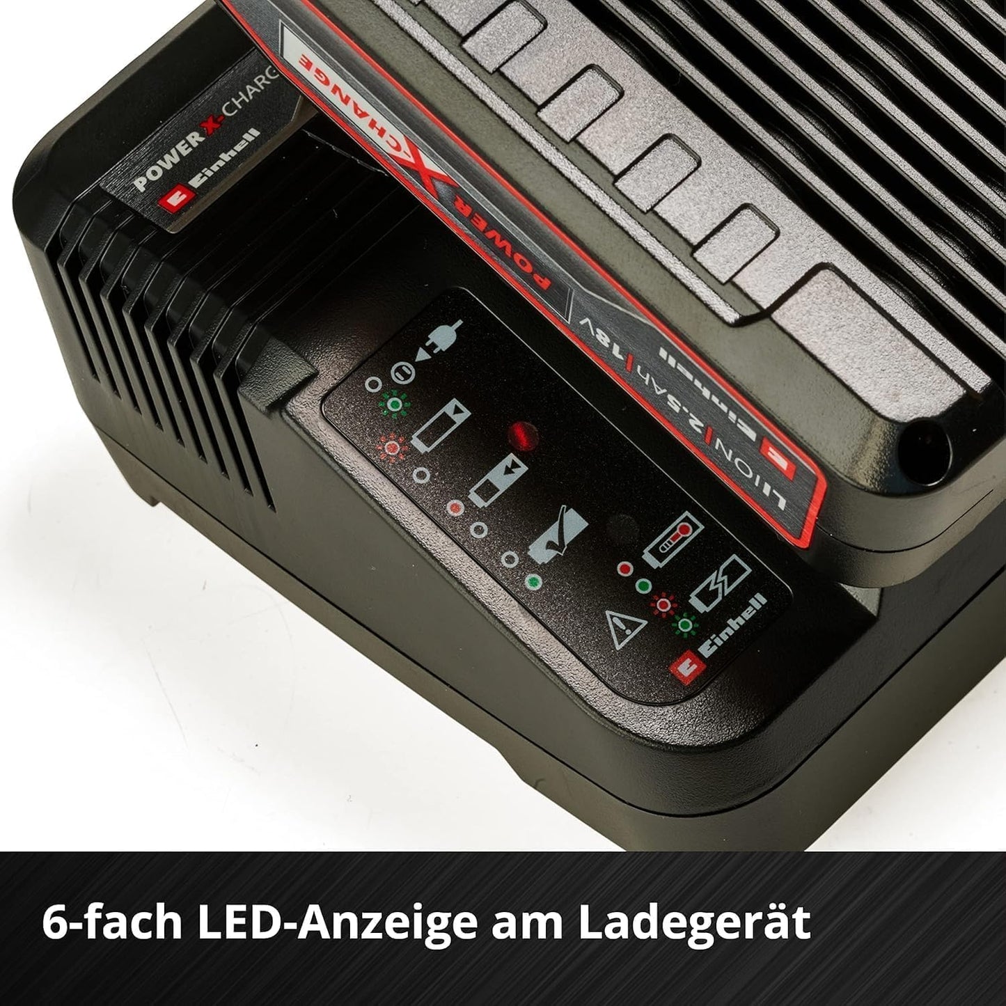Original Einhell Starter Kit 4,0 Ah Akku und Ladegerät Power X-Change (Li-Ion, 18 V, 75 min Ladezeit, passend für alle Power X-Change Geräte) 1er Pack